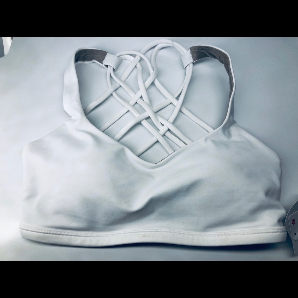New! Lululemon Free to be bra wild, White size 2